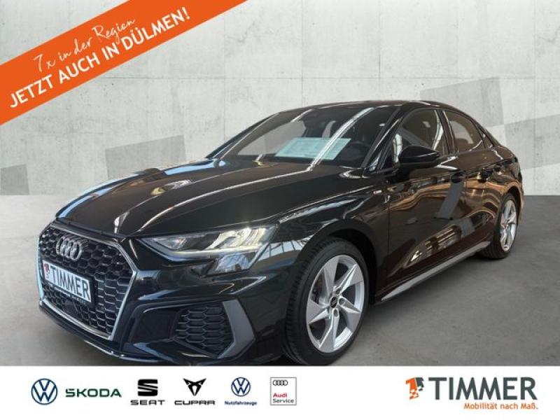 AUDI  A3 Limousine 35 TFSI S tronic S LINE +LED +ACC +, Mythosschwarz Metallic