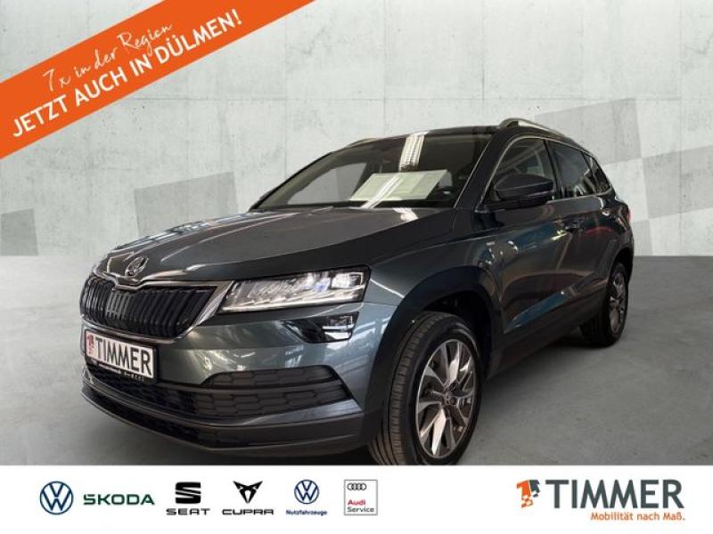 SKODA  Karoq 1.5 TSI DSG CLEVER +CANTON +LED +CARPLAY +, Quarz Grau Metallic