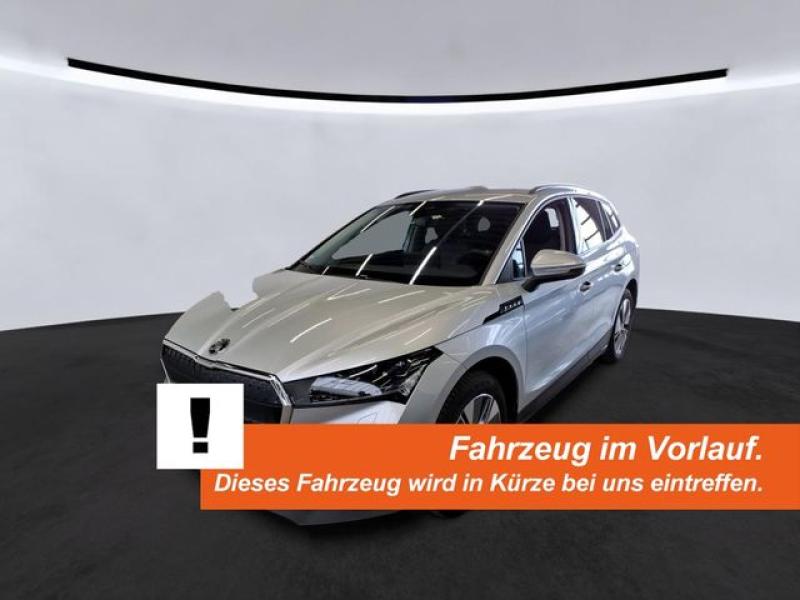 SKODA  Enyaq 60 LOFT AHK+WÄPU +MATRIX +ACC +RKAM +NAVI, Brillant Silber Metallic