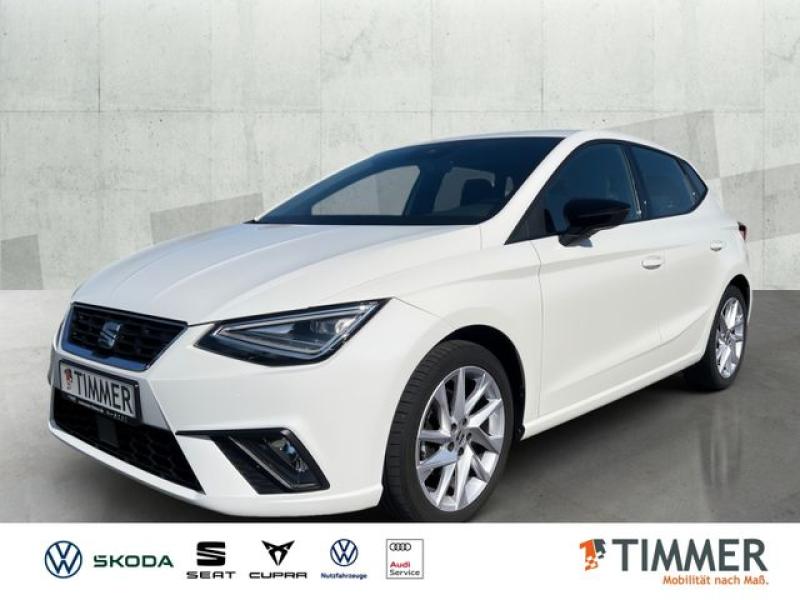 SEAT  Ibiza 1.0 TSI FR +LED +NAVI +17" +DAB +PDC +, Weiß
