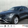 VW  T-Roc 1.5 TSI DSG STYLE +LED +ACC +VIRTUAL +NAVI, Indiumgrau Metallic