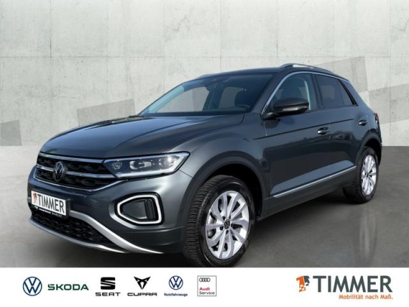 VW  T-Roc 1.5 TSI DSG STYLE +LED +ACC +VIRTUAL +NAVI, Indiumgrau Metallic