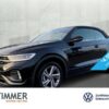 VW  T-Roc Cabriolet 1.5 TSI DSG R-LINE +AHK +LED +AC, Deep Black Perleffekt