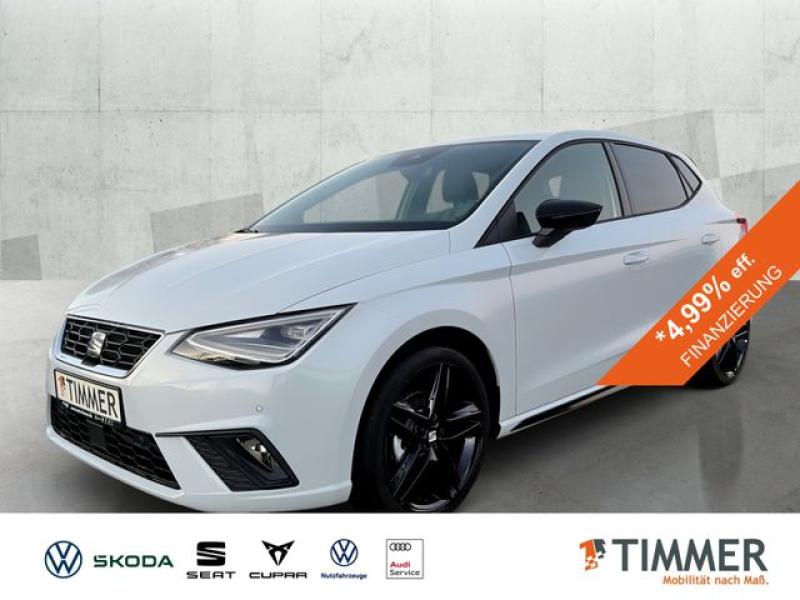 SEAT  Ibiza FR Black Edition 1.0TSI 85kW (116 PS)*DSG*, Glacial Weiß Metallic