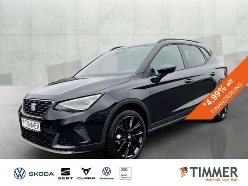SEAT  Arona FR Black Edition 1.0TSI 85kW (116PS)*DSG*S, Midnight Schwarz Metallic