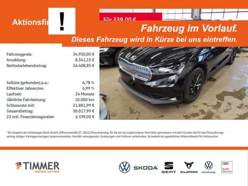 SKODA  Enyaq iV 80 SUITE +WÄPU +AHK +PANO +MATRIX +ACC, Black Magic Perleffekt