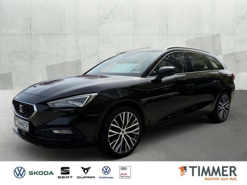 SEAT  Leon ST 2.0 TDI DSG XCELLENCE +LED +ACC +RKAM +N, Midnight Schwarz Metallic