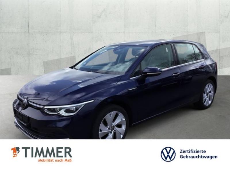 VW  Golf VIII 1.5 eTSI DSG STYLE +LED +ACC +VIRTUAL, Atlantic Blue Metallic