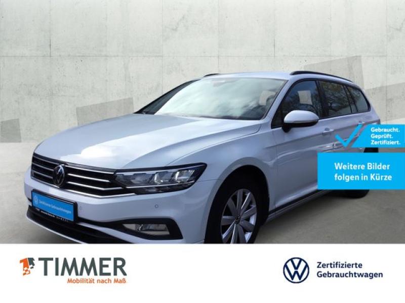 VW  Passat Variant 2.0 TDI +LED +ACC +RKAM +NAVI +SH, Gletscherweiß Metallic