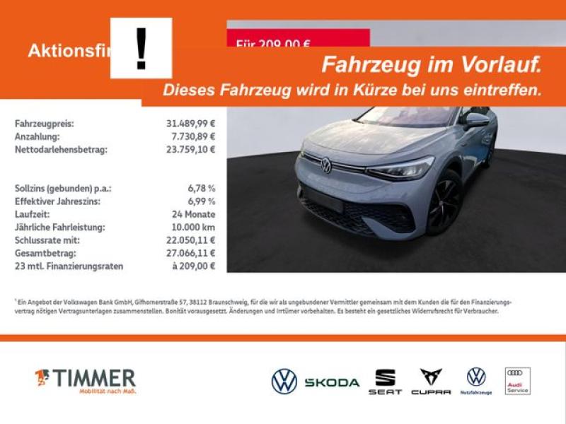 VW  ID.5 PRO PERF. 82 kWh +LED +ACC +CARPLAY +RKAM +, Mondsteingrau Schwarz