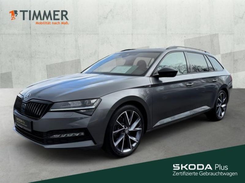 SKODA  Superb Combi 2.0 TDI DSG 4x4 SPORTLINE +AHK +PAN, Graphite Grau Metallic
