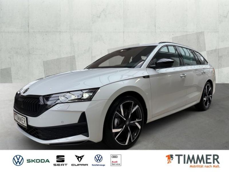 SKODA  Octavia Combi 2.0 TDI DSG Sportline *AHK*CANTON*, Moon-Weiss Metallic