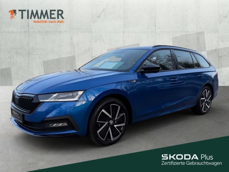 SKODA  Octavia Combi 2.0 TDI DSG SPORTLINE +PANO +DCC +, Race Blau Metallic