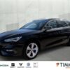 SEAT  Leon ST 1.5 eTSI DSG FR +LED +NAVI +17" +APP-CON, Midnight Schwarz Metallic