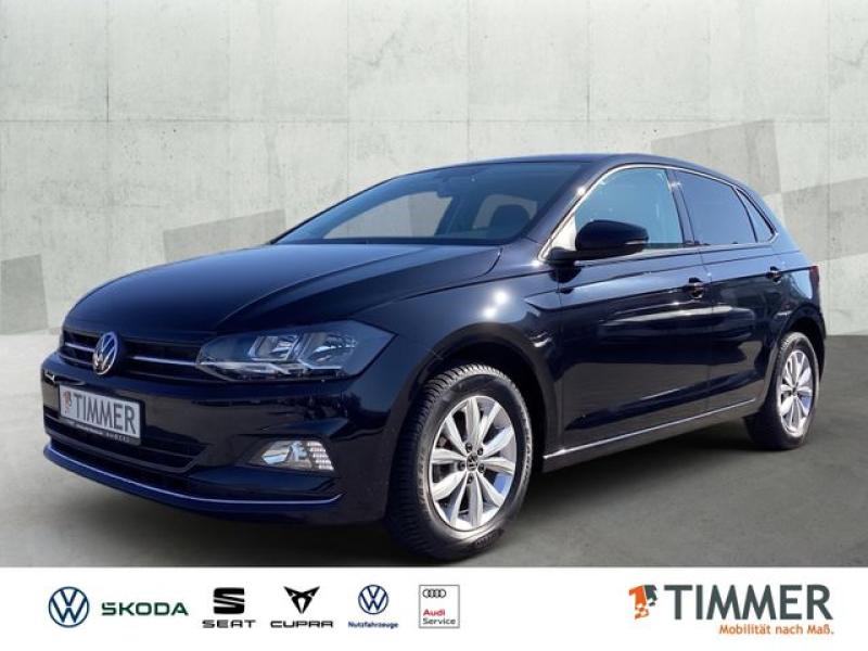 VW  Polo 1.0 TSI HIGHLINE +DAB+ KLIMA ++SHZ +ALU +PD, Deep Black Perleffekt