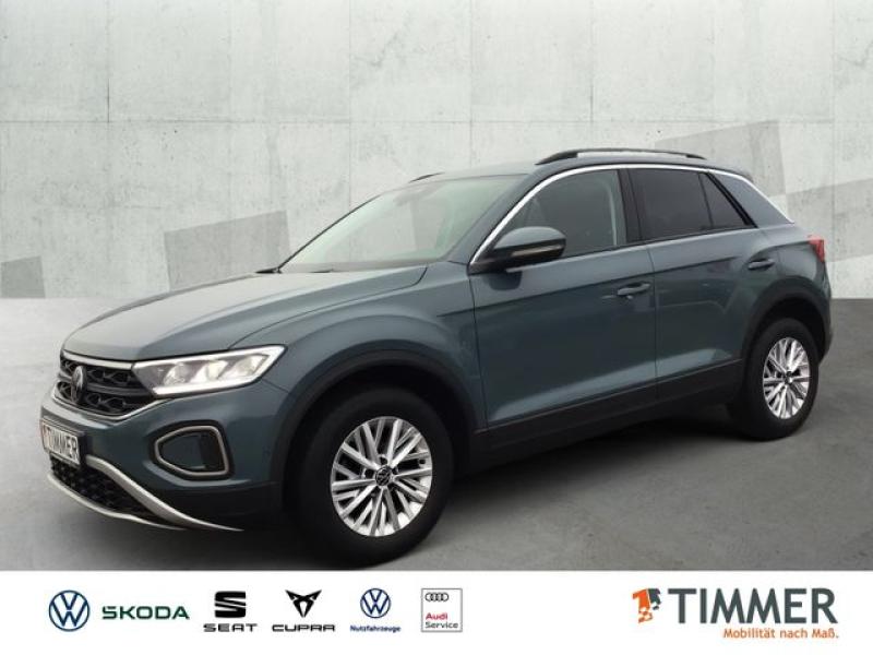 VW  T-Roc 1.5 TSI DSG LIFE +AHK +LED +ACC +VIRTUAL +, Petroleum Blue Metallic