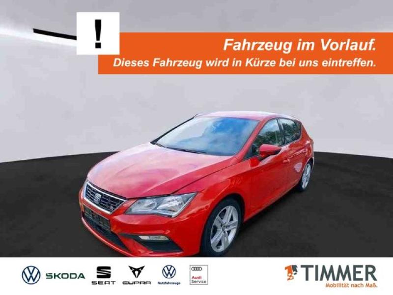 SEAT  Leon 1.5 TSI FR +NAVI +SHZ +17" DAB +APP-CONN +P, Pure Rot