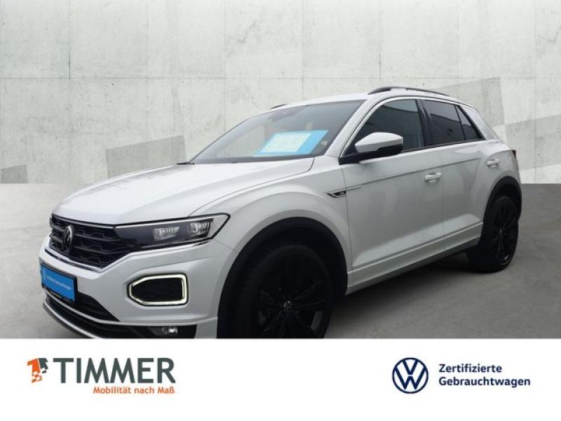 VW  T-Roc 1.5 TSI R-LINE +AHK +LED +ACC +VIRTUAL +SH, Pure White
