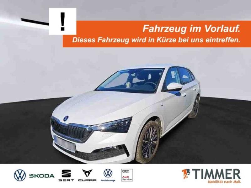 SKODA  Scala 1.0 TSI DSG TOUR +AHK +LED +RKAM +VIRTUAL, Moon Weiß Perleffekt