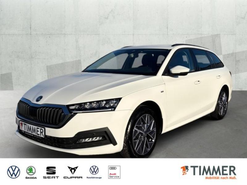 SKODA  Octavia Combi 2.0 TDI DSG TOUR +AHK +LED +NAVI +, Candy Weiß