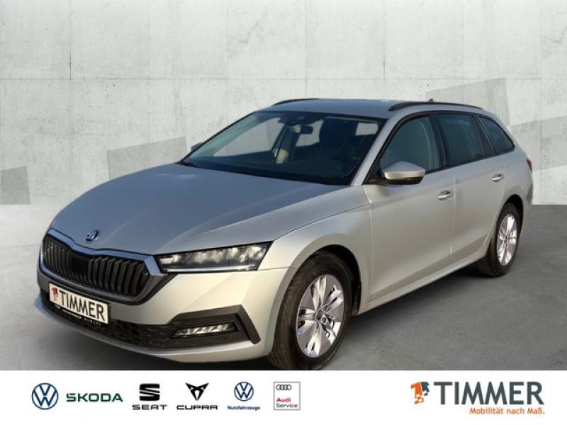 SKODA  Octavia Combi 2.0 TDI +AHK +LED +CARPLAY +SHZ +A, Brilliant Silber Metallic