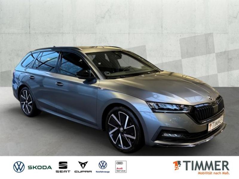 SKODA  Octavia Combi 2.0 TDI DSG SPORTLINE +LED +HuD +N, Graphite Grau Metallic
