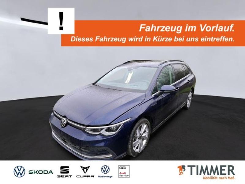 VW  Golf VIII Variant 2.0 TDI DSG STYLE +PANO +H&K +, Atlantik Blue Metallic