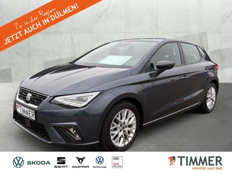 SEAT  Ibiza 1.0 TSI FR +LED +NAVI +SHZ +ALU +DAB +ALLW, Magnetic Grau Metallic