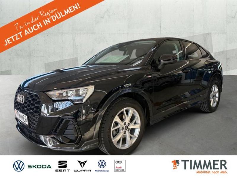 AUDI  Q3 Sportback 35 TFSI S tronic S LINE +LED +ACC +, Mythosschwarz Metallic