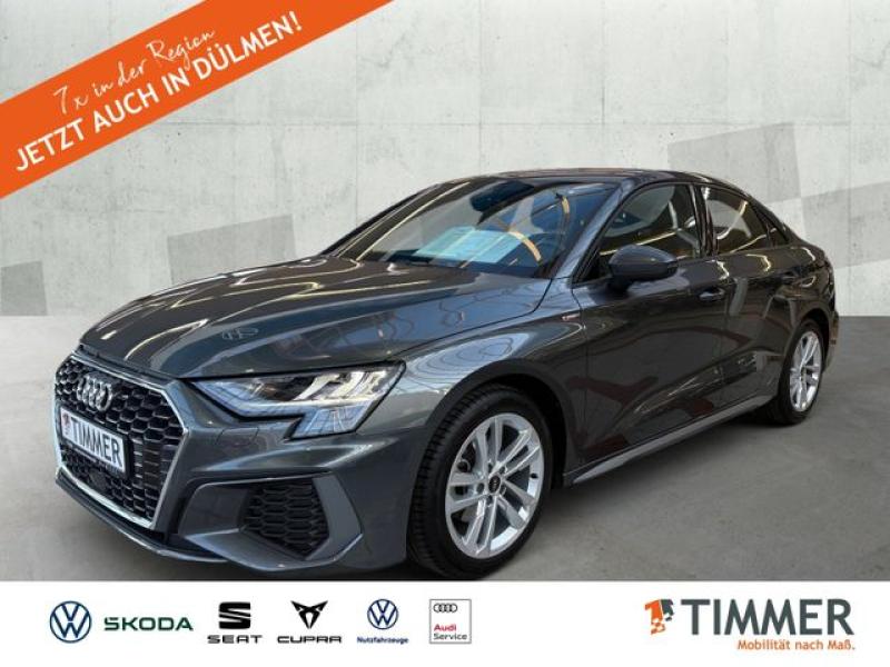 AUDI  A3 Limousine 35 TDI S tronic S LINE +LED +ACC +R, Daytonagrau Perleffekt