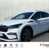 SKODA  Enyaq iV 80 SPORTLINE AHK+360° +MATRIX +ACC +HuD, Moon Weiß Perleffekt