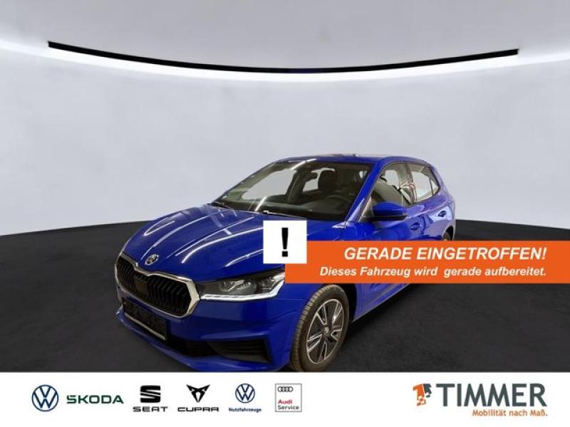 SKODA  Fabia 1.0 TOUR +LED +CARPLAY +ALU +DAB +KLIMA +P, Energy Blau