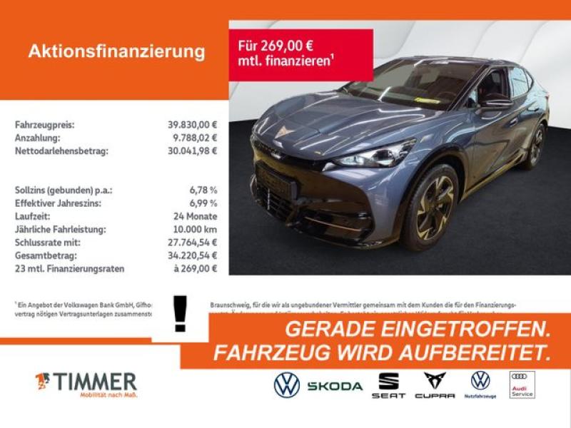 CUPRA  Tavascan 82 kWh ENDURANCE +WÄPU +LED +ACC +RKAM, Tavascan Blau