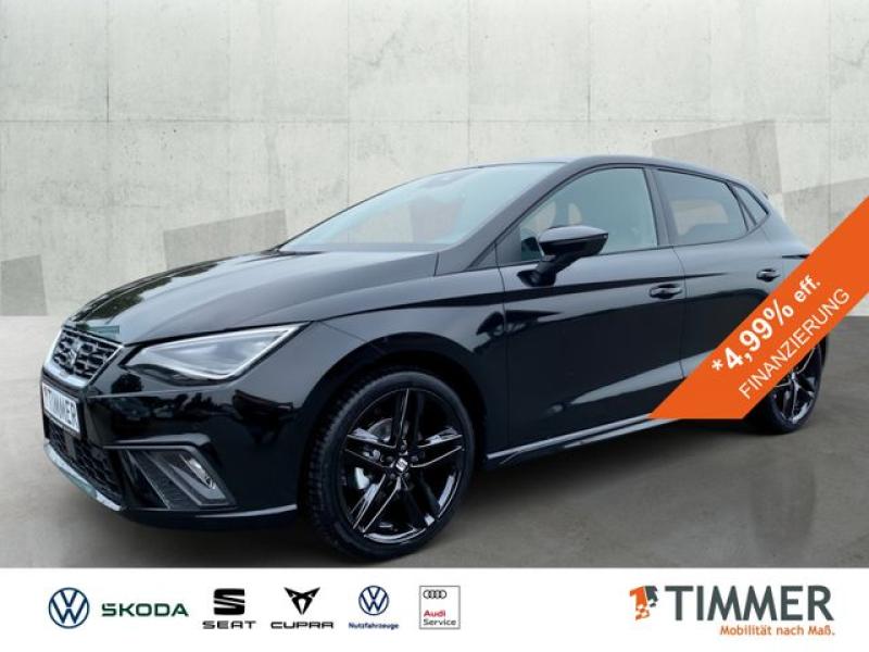 SEAT  Ibiza FR Black Edition 1.5TSI 110kW (150 PS) *DS, Midnight Schwarz Metallic