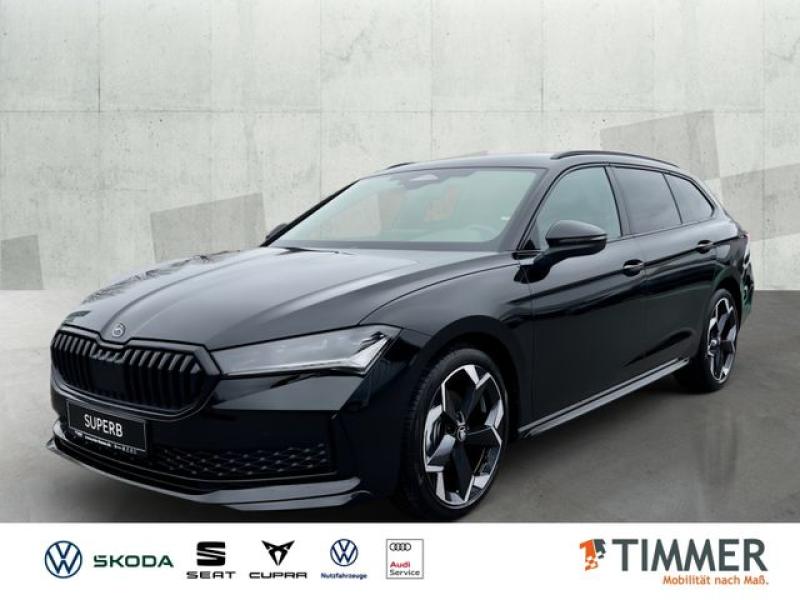 SKODA  Superb Combi Sportline 2.0 TDI 150 kW (150PS)*AH, Ebony Schwarz Metallic