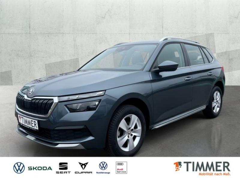 SKODA  Kamiq 1.0TSI 81kW (110PS)*DSG *AHK*PDC*Kessy*, Quarz-Grau Metallic