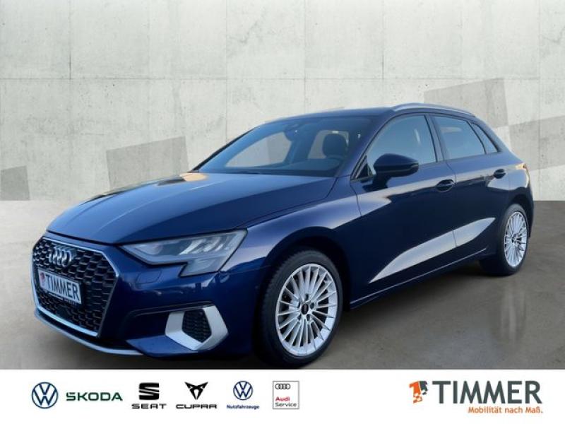 AUDI  A3 Sportback 35 TFSI S tronic ADVANCED +LED +ACC, Navarrablau Metallic