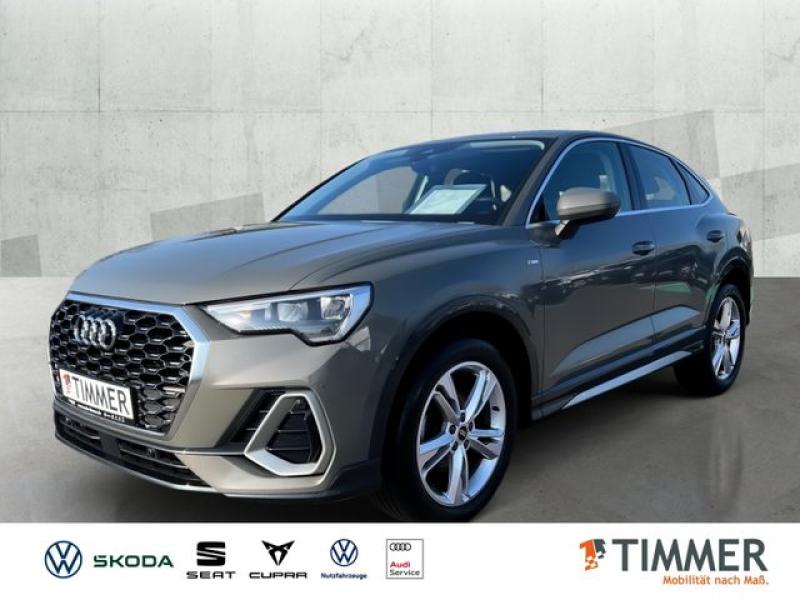 AUDI  Q3 Sportback 35 TDI S tronic S LINE +AHK +LED +A, Chronosgrau Metallic