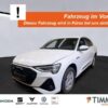 AUDI  e-tron SPORTBACK S-LINE 95kWh 4x4 +AHK +MATRIX +, Gletscherweiß Metallic
