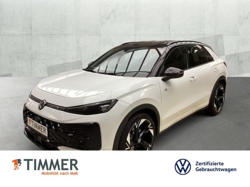 VW  T-Roc R-Line 1.5 l eTSI OPF DSG, Pure White Schwarz
