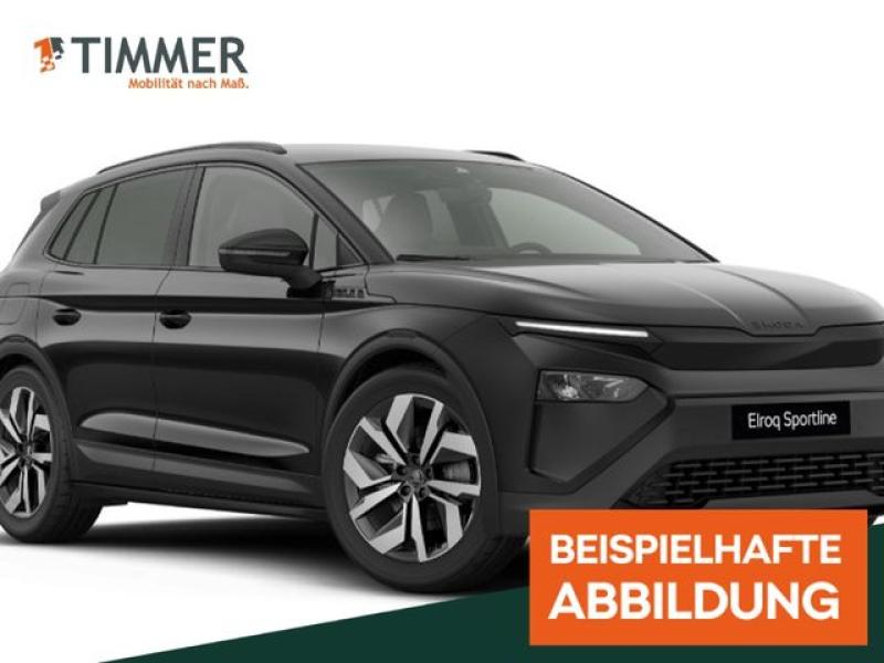 SKODA  Elroq 60 SPORTLINE +AHK +LED +ACC +RKAM +NAVI +S, Black Magic Perleffekt