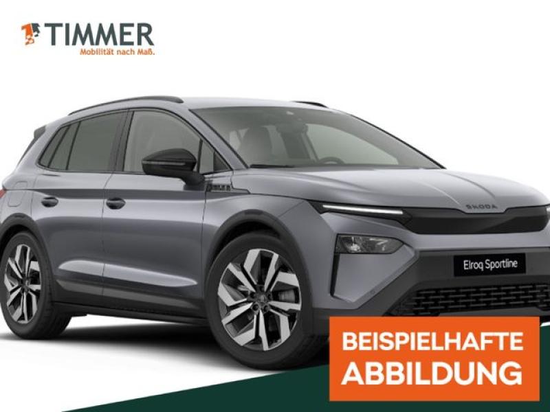 SKODA  Elroq 60 SPORTLINE +AHK +LED +ACC +RKAM +NAVI +S, Graphite Grau Metallic