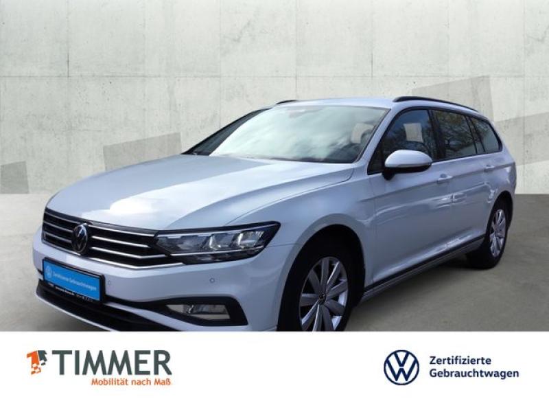 VW  Passat Variant 2.0 TDI +LED +ACC +RKAM +NAVI +SH, Gletscherweiß Metallic