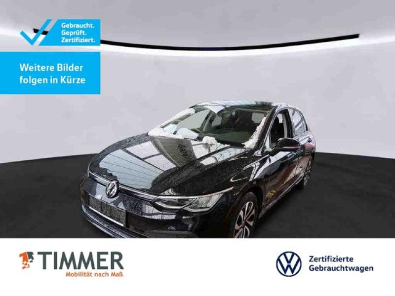 VW  Golf VIII 1.5 eTSI DSG ACTIVE +LED +ACC +VIRTUAL, Deep Black Perleffekt
