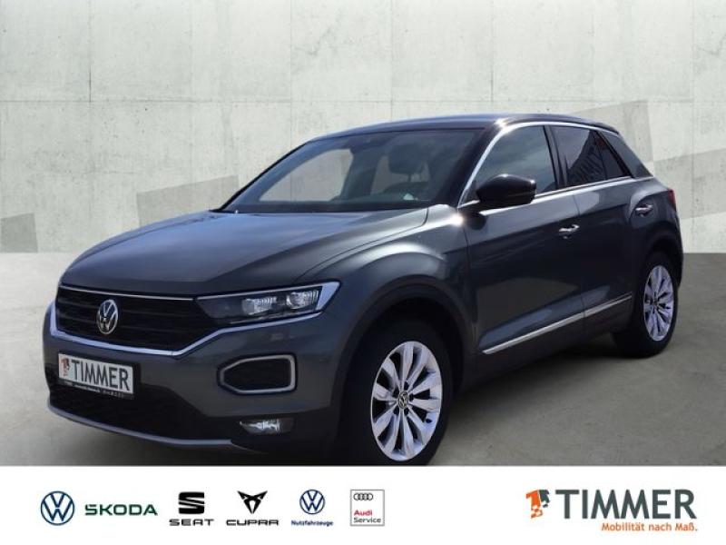VW  T-Roc 1.5 TSI DSG SPORT +LED +ACC +RKAM +NAVI +S, Indiumgrau Metallic