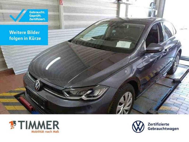 VW  Polo 1.0 TSI LIFE +LED +ACC +VIRTUAL +CARPLAY +S, Rauchgrau Metallic