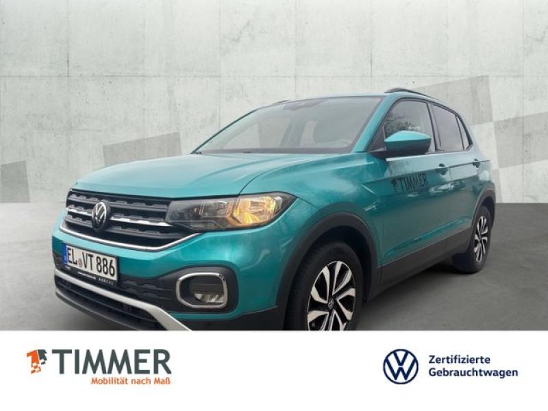 VW  T-Cross 1.0 TSI DSG Active *NAVI*KAMERA*SITZHEIZ, Makena-Türkis Metallic