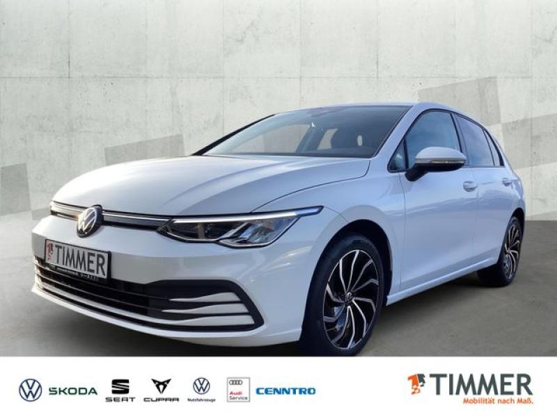 VW  Golf VIII 2.0 TDI DSG LIFE +LED +ACC +VIRTUAL +N, Pure White