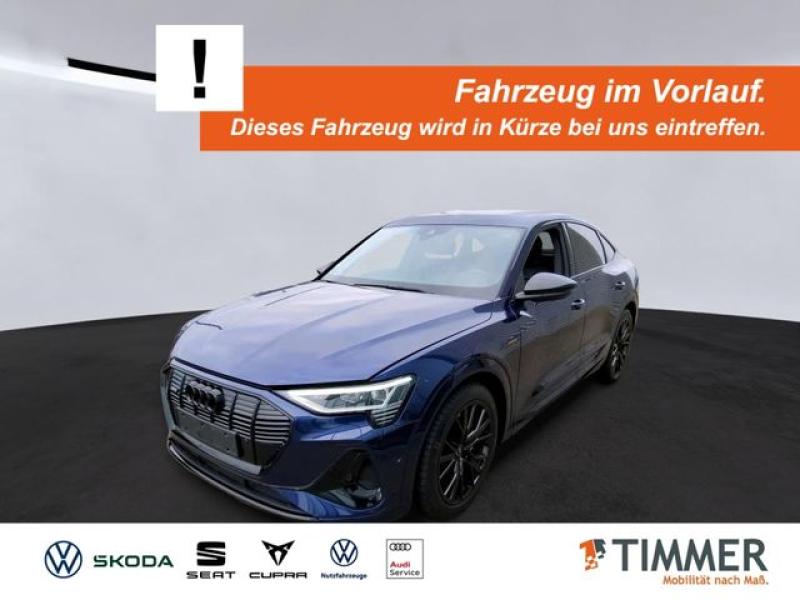AUDI  e-tron SPORTBACK S-LINE 71kWh 4x4 +AHK +PANO +LE, Navarrablau Metallic