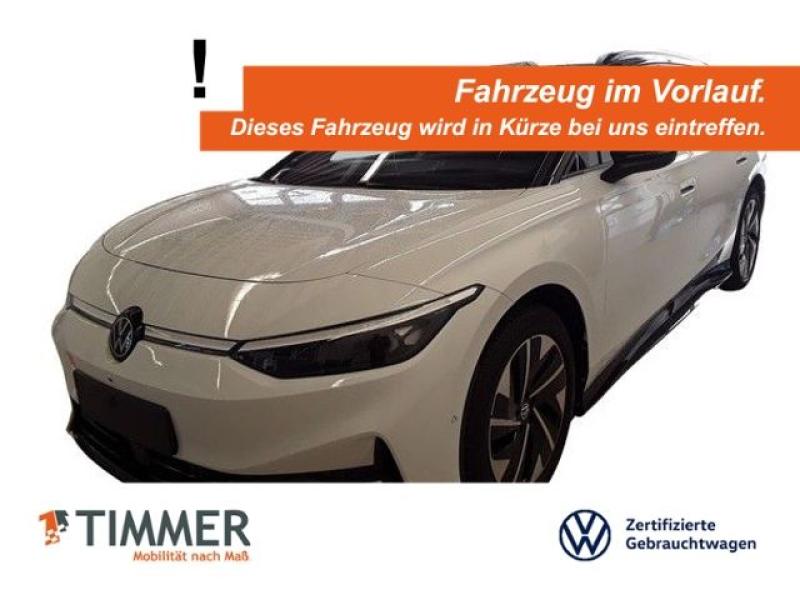 VW  ID.7 Tourer PRO 82 kWh BLACK +WÄPU +AHK +H&K +36, Gletscherweiß Metallic
